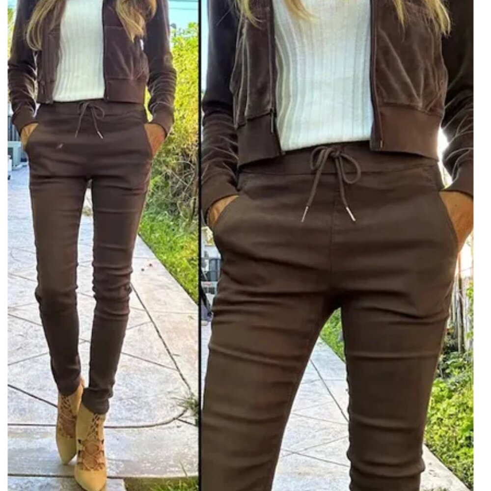 NWOT: Bevy Flog Shely Brown Corduroy Joggers